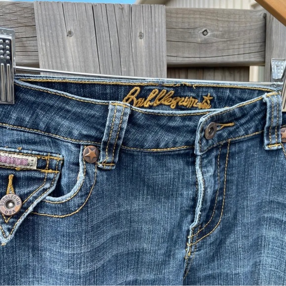 Bubblegum Mid Rise Jeans - Picture 2 of 5